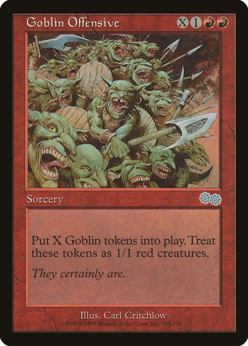 Goblin Offensive [Urza’s Saga] - MTG Single
