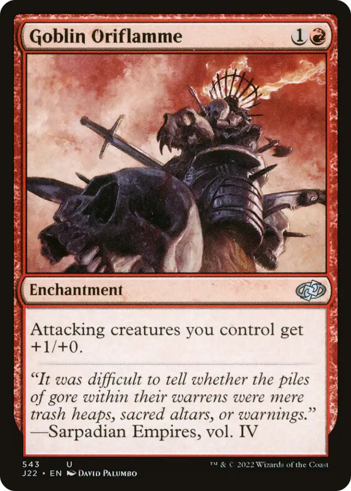 Goblin Oriflamme [Jumpstart 2022] - MTG Single