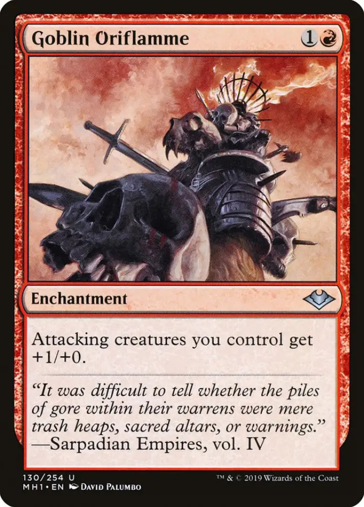 Goblin Oriflamme [Modern Horizons] - MTG Single
