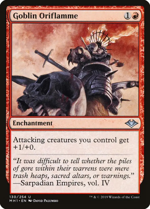Goblin Oriflamme [Modern Horizons] - MTG Single