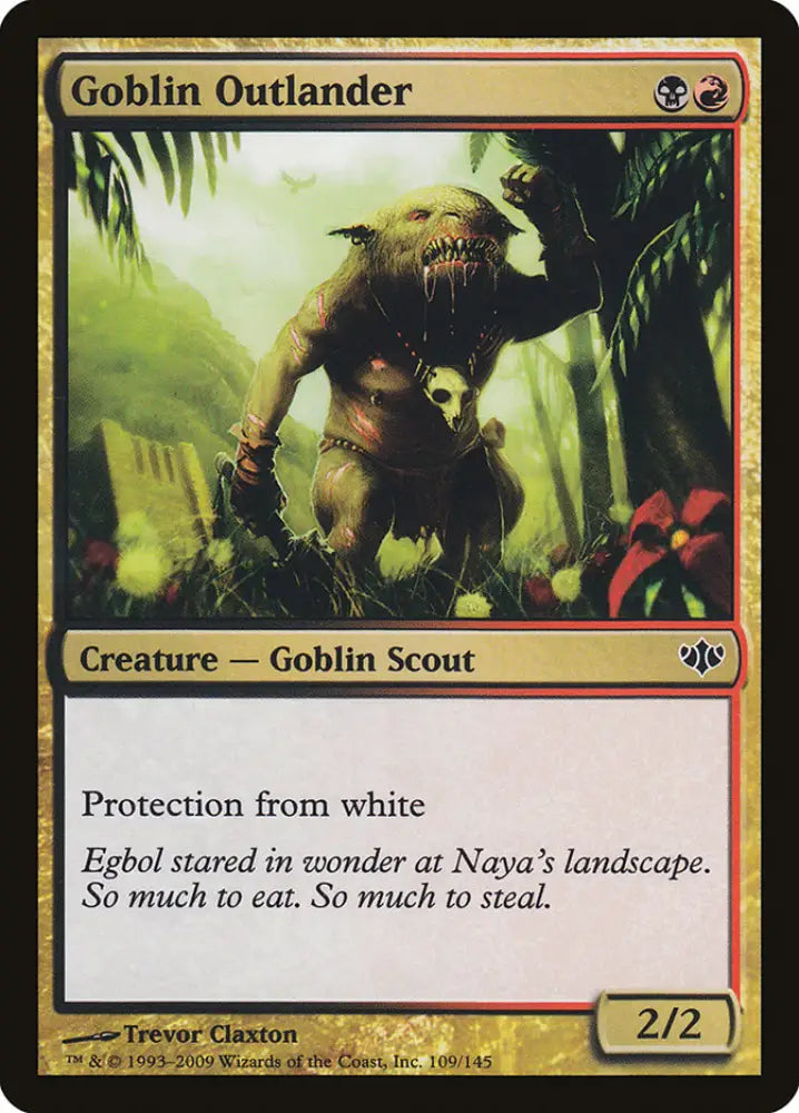 Goblin Outlander [Conflux] - MTG Single