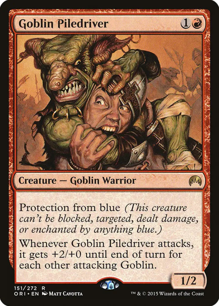 Goblin Piledriver [Magic Origins] - MTG Single