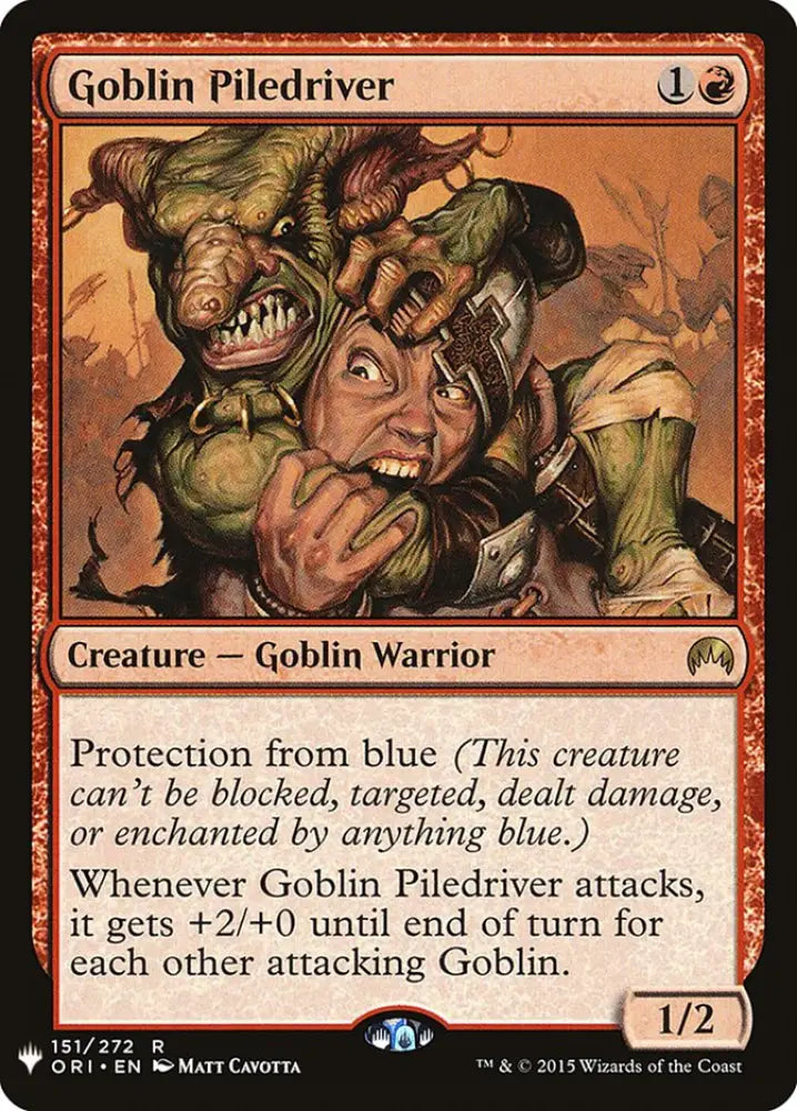 Goblin Piledriver [Mystery Booster] - MTG Single
