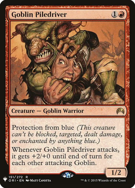 Goblin Piledriver [Mystery Booster] - MTG Single