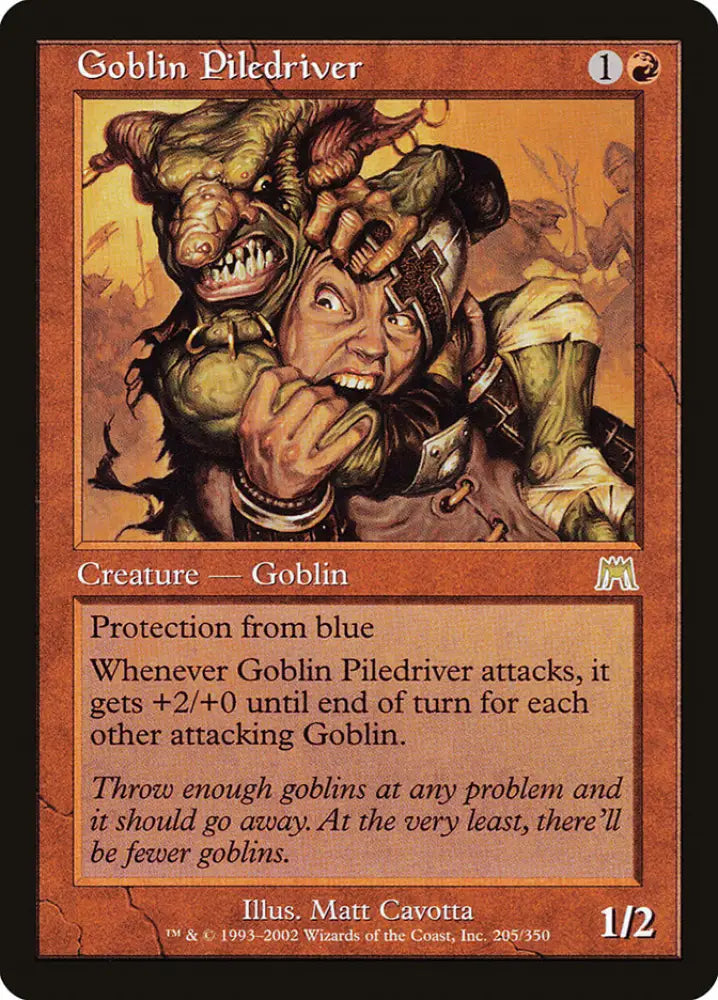 Goblin Piledriver [Onslaught] - MTG Single