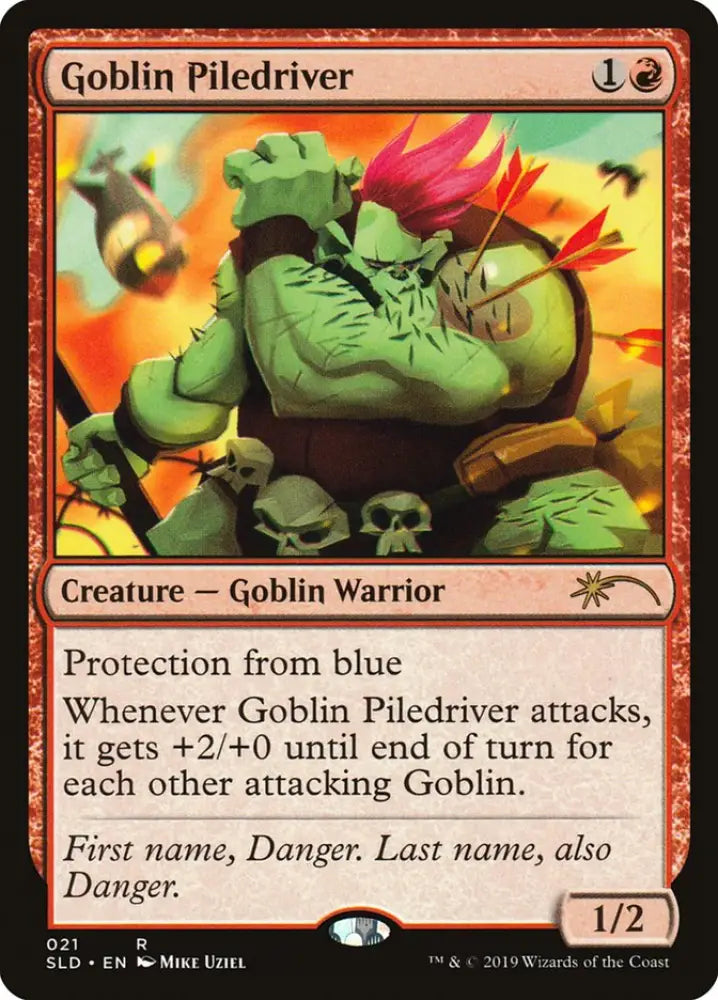 Goblin Piledriver [Secret Lair Drop Series] - MTG Single