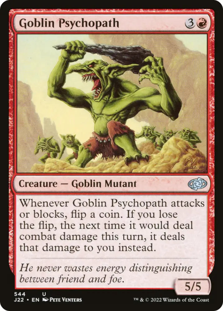 Goblin Psychopath [Jumpstart 2022] - MTG Single