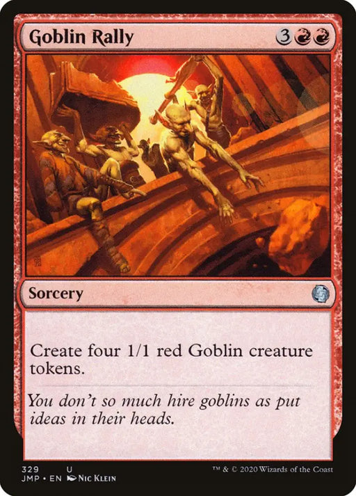 Goblin Rally [Jumpstart] - MTG Single