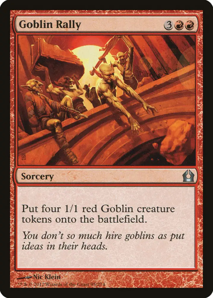 Goblin Rally [Return to Ravnica] - MTG Single
