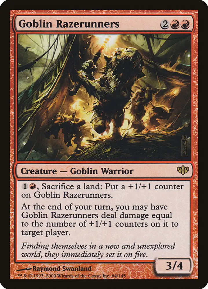 Goblin Razerunners [Conflux] - MTG Single