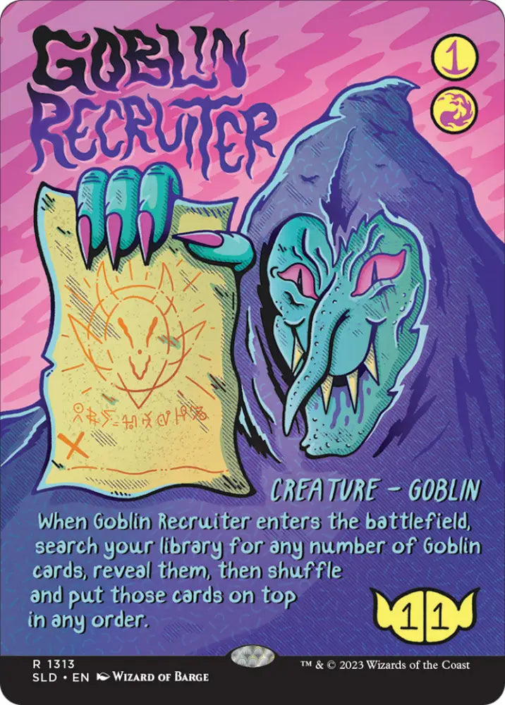 Goblin Recruiter [Secret Lair Drop Series] - MTG Single
