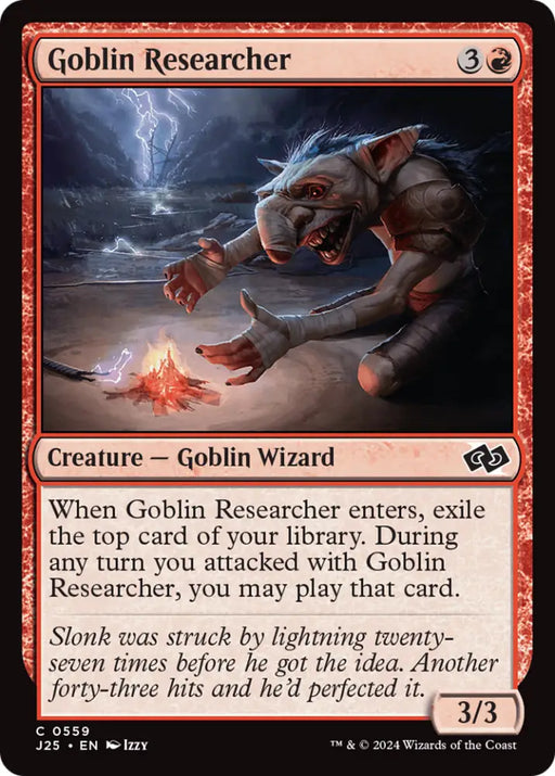 Goblin Researcher [Foundations Jumpstart] - MTG Single