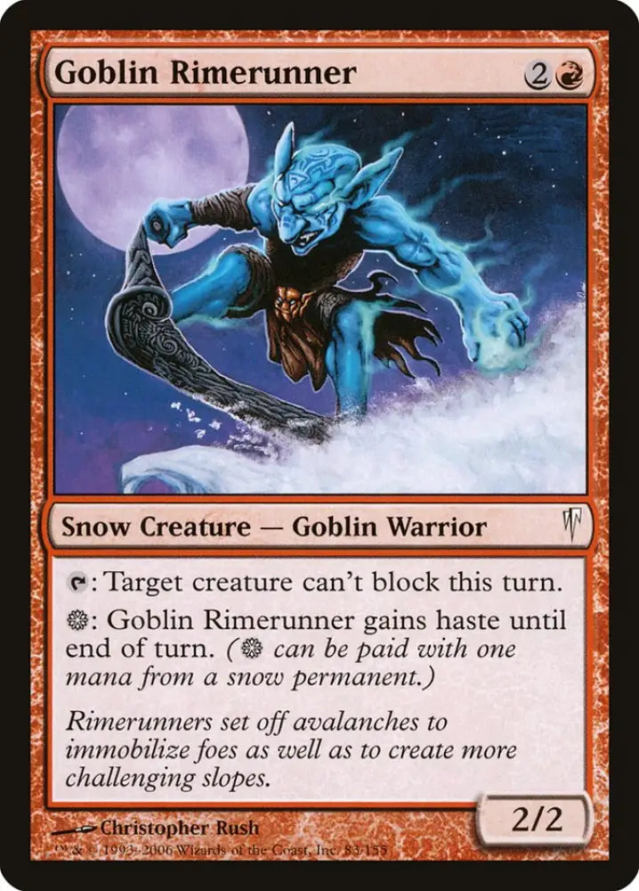 Goblin Rimerunner [Coldsnap] - MTG Single