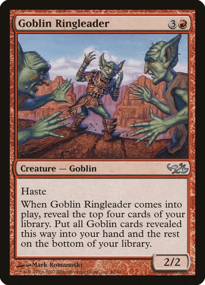 Goblin Ringleader [Duel Decks: Elves vs. Goblins] - MTG Single