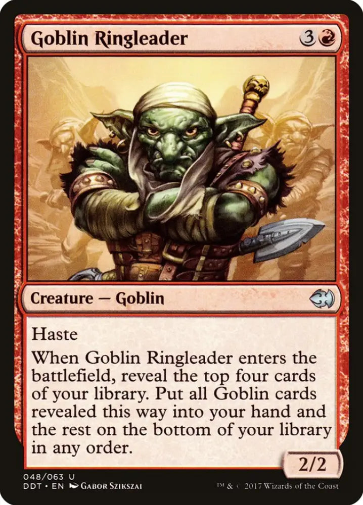 Goblin Ringleader [Duel Decks: Merfolk vs. Goblins] - MTG Single