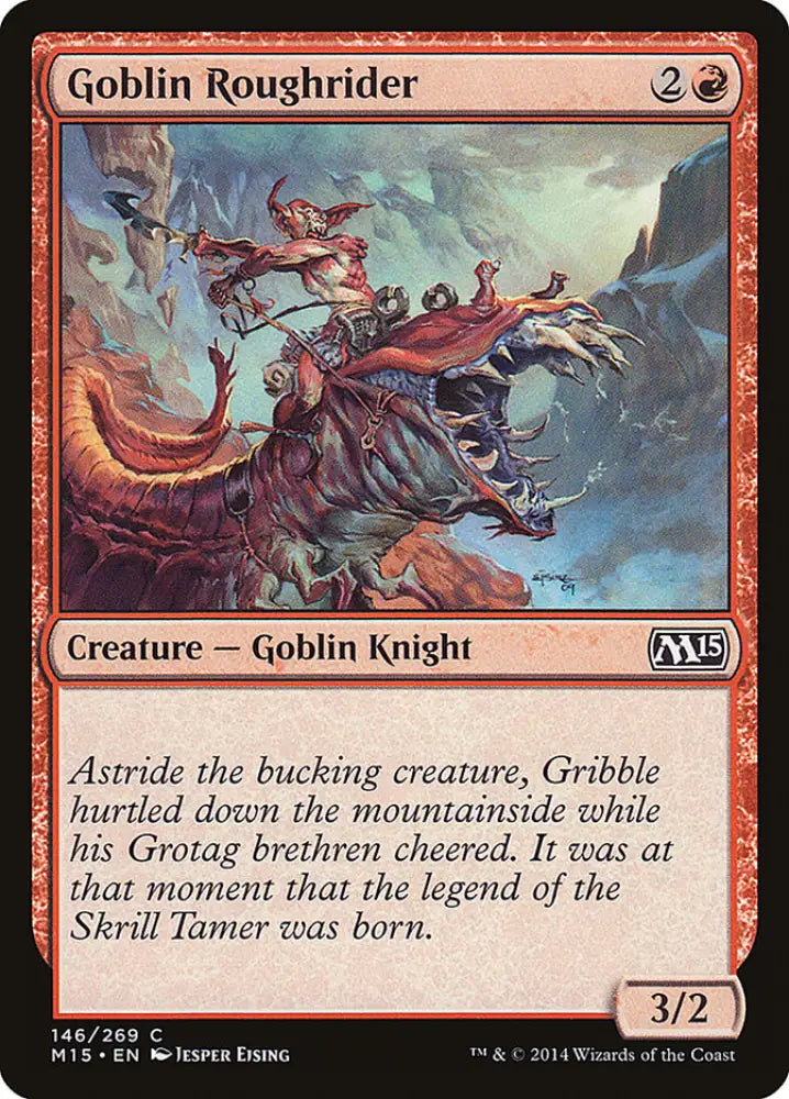 Goblin Roughrider [Magic 2015] - MTG Single