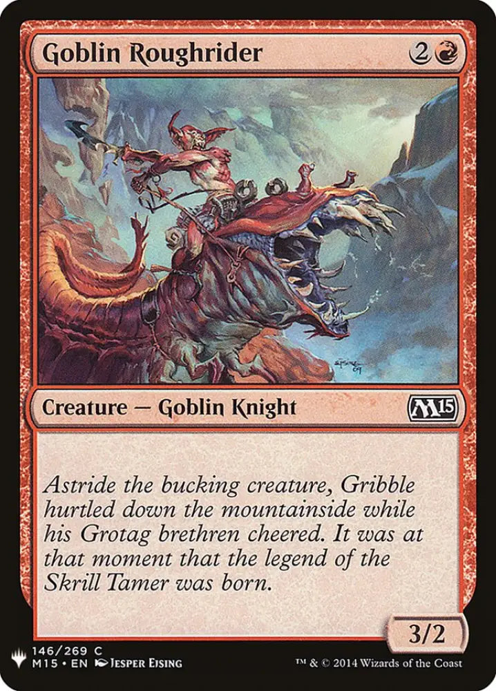 Goblin Roughrider [Mystery Booster] - MTG Single
