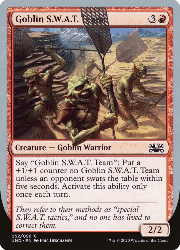 Goblin S.W.A.T. Team [Unsanctioned] - MTG Single