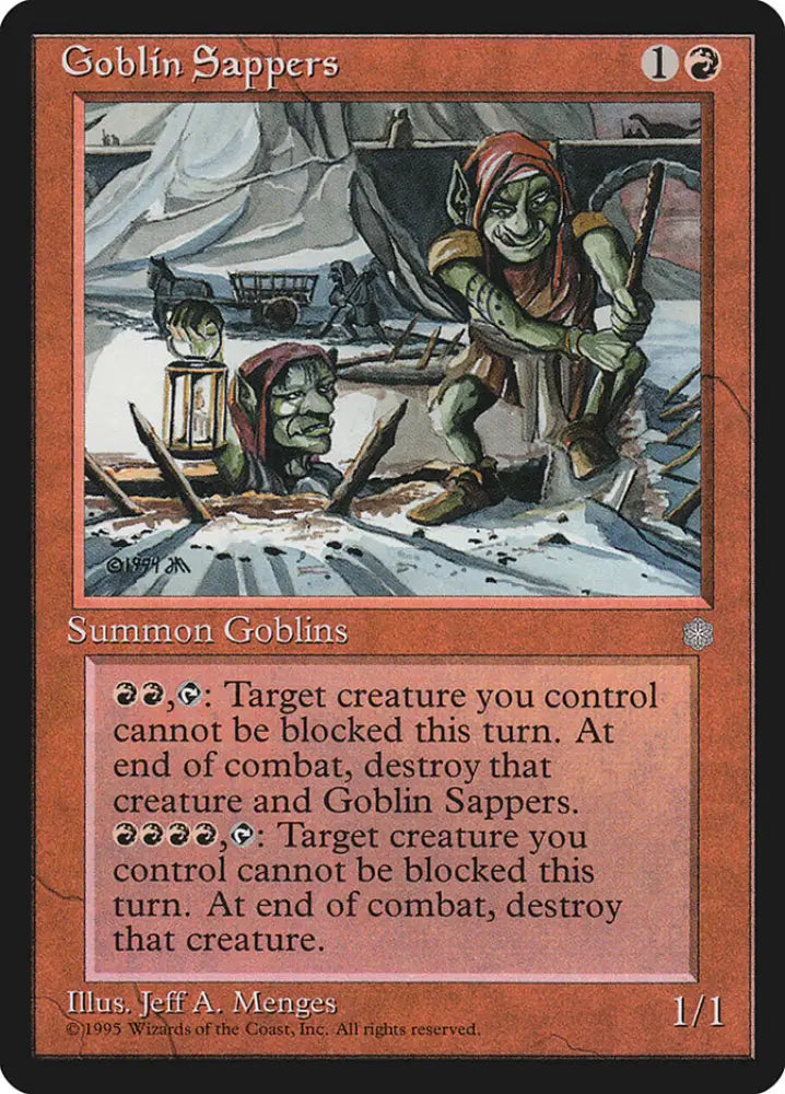 Goblin Sappers [Ice Age] - MTG Single