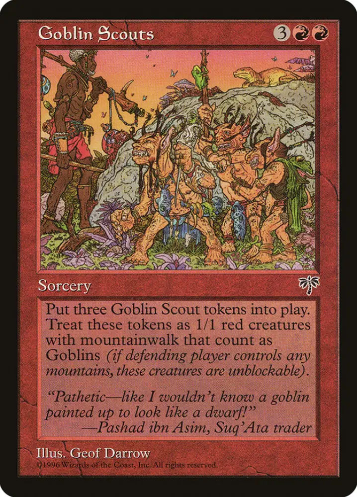 Goblin Scouts [Mirage] - MTG Single