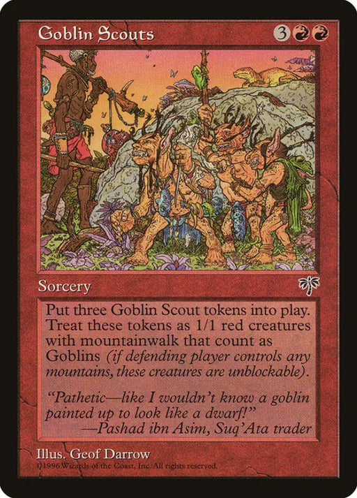 Goblin Scouts [Mirage] - MTG Single