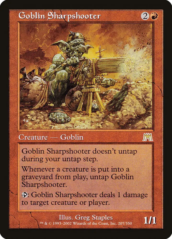 Goblin Sharpshooter [Onslaught] - MTG Single