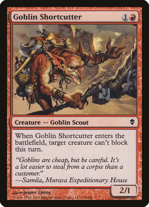 Goblin Shortcutter [Zendikar] - MTG Single