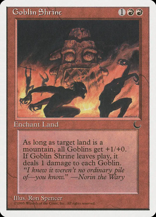 Goblin Shrine [Chronicles] - MTG Single