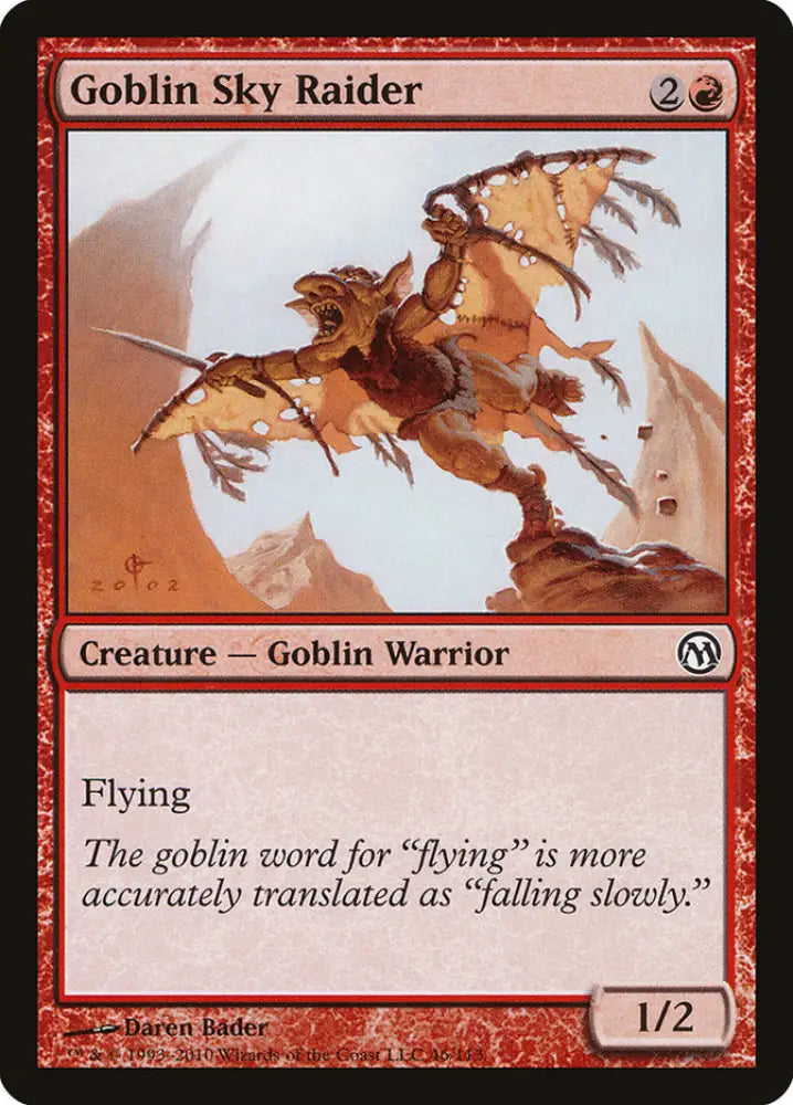Goblin Sky Raider [Duels of the Planeswalkers] - MTG Single