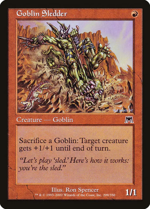 Goblin Sledder [Onslaught] - MTG Single