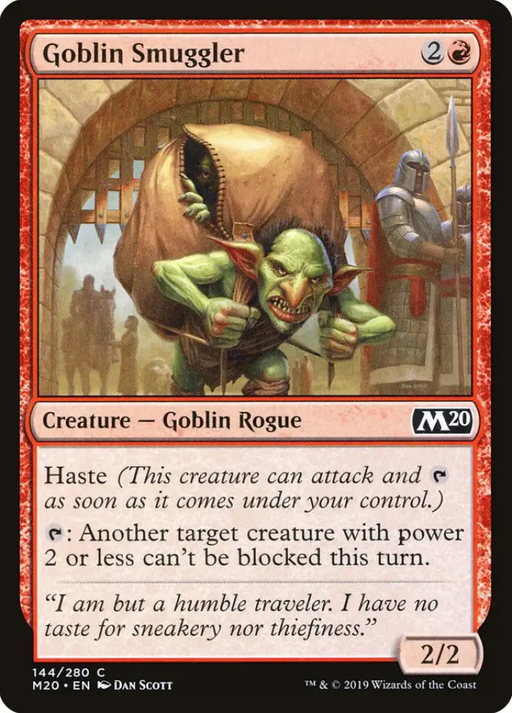 Goblin Smuggler [Core Set 2020] - MTG Single
