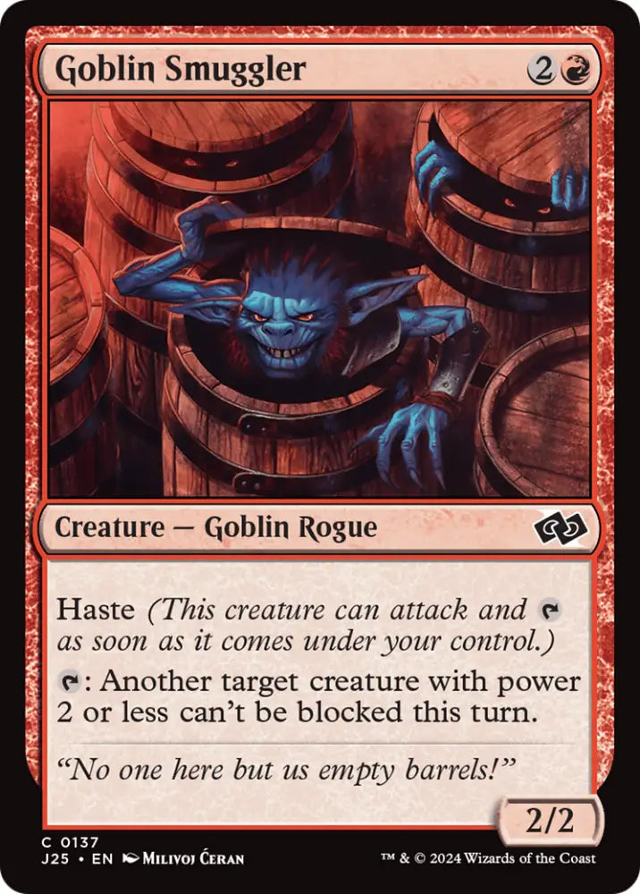 Goblin Smuggler [Foundations Jumpstart] - MTG Single