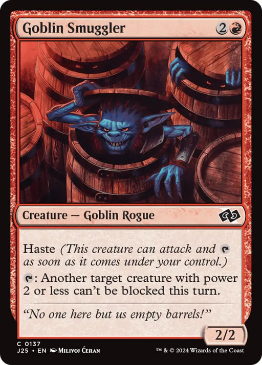 Goblin Smuggler [Foundations Jumpstart] - MTG Single