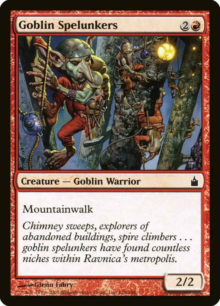 Goblin Spelunkers [Ravnica: City of Guilds] - MTG Single