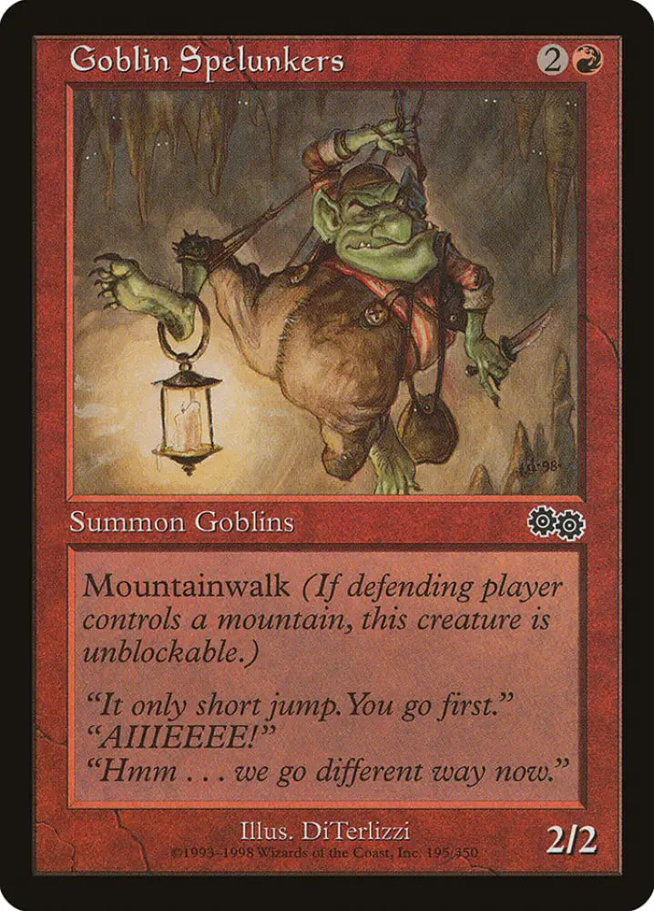 Goblin Spelunkers [Urza’s Saga] - MTG Single