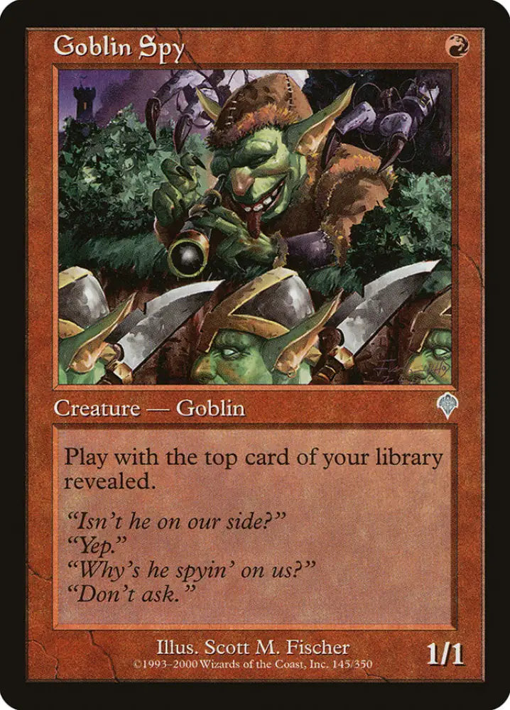 Goblin Spy [Invasion] - MTG Single
