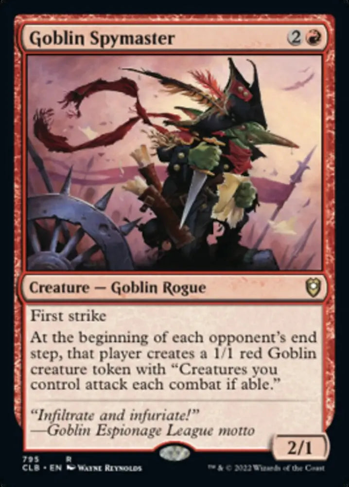 Goblin Spymaster [Commander Legends: Battle for Baldur’s Gate] - MTG Single