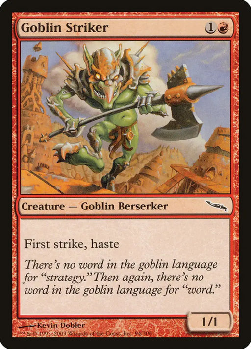 Goblin Striker [Mirrodin] - MTG Single