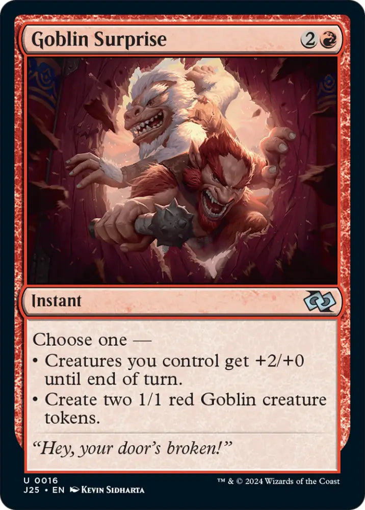 Goblin Surprise [Foundations Jumpstart] - MTG Single