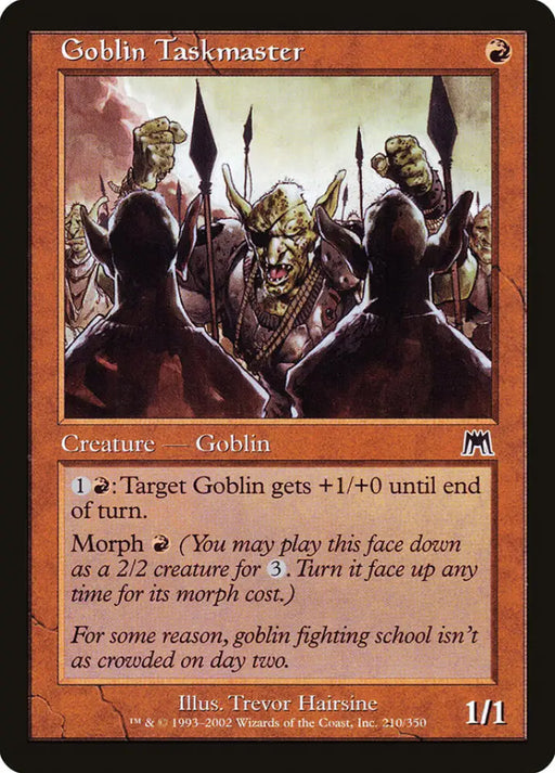Goblin Taskmaster [Onslaught] - MTG Single