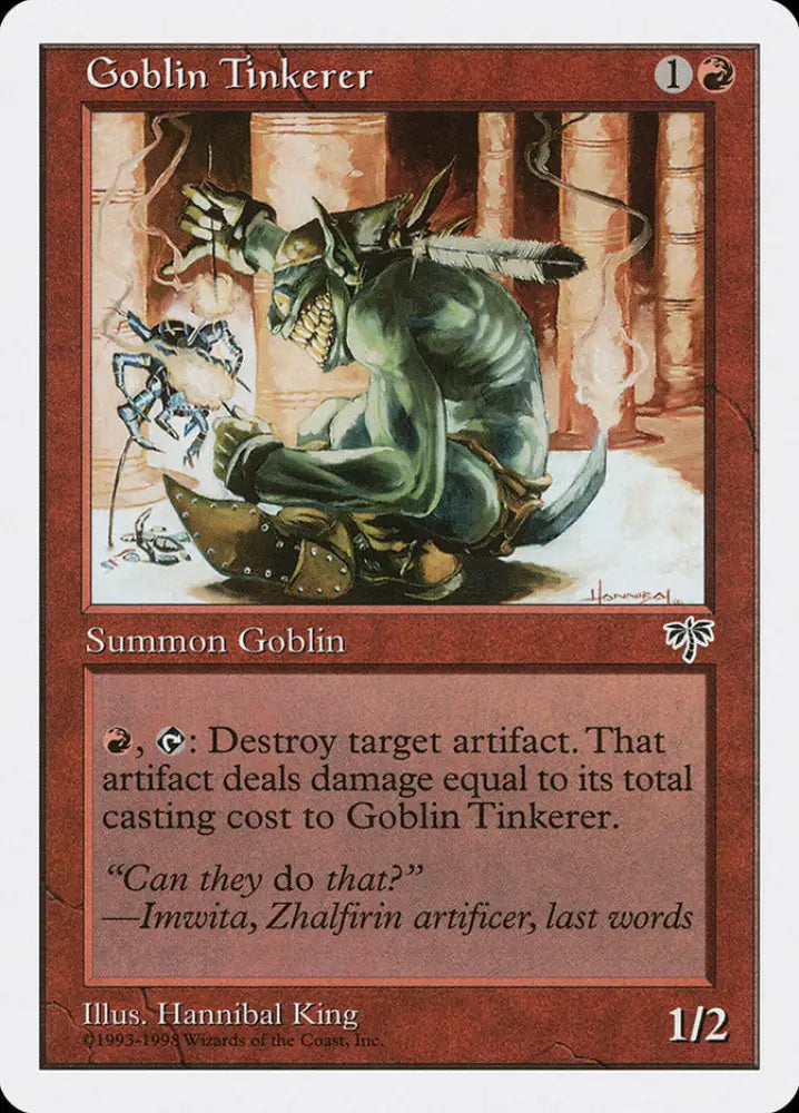 Goblin Tinkerer [Anthologies] - MTG Single
