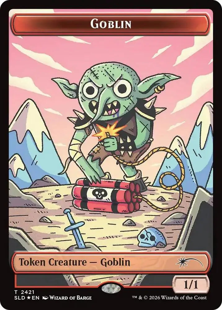 Goblin Token (2421) [Secret Lair Drop]