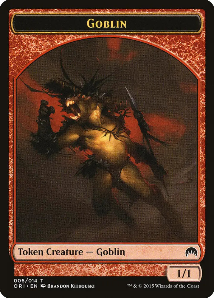 Goblin Token [Magic Origins Tokens] - MTG Single