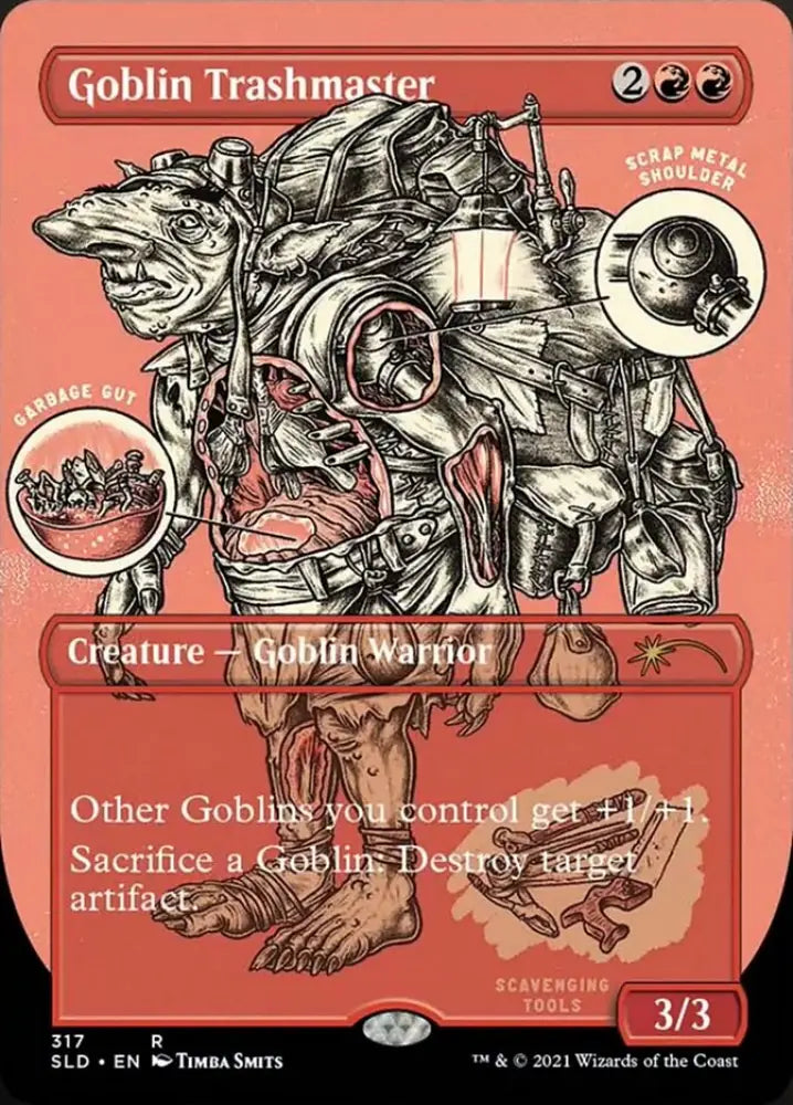 Goblin Trashmaster (Borderless) [Secret Lair Drop Series] - MTG Single