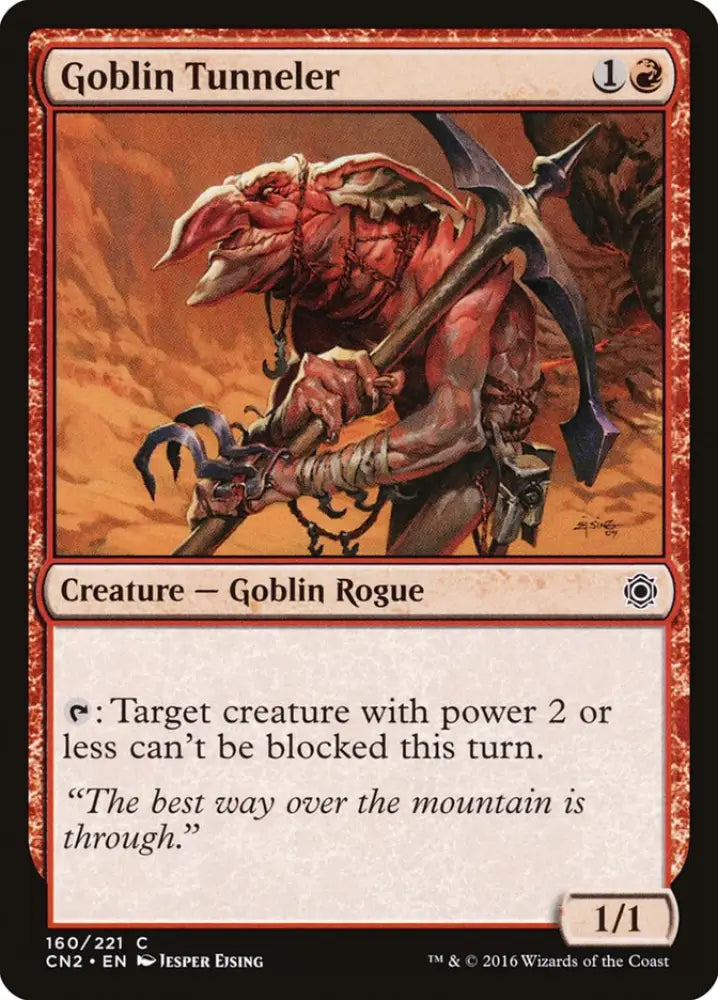 Goblin Tunneler [Conspiracy: Take the Crown] - MTG Single