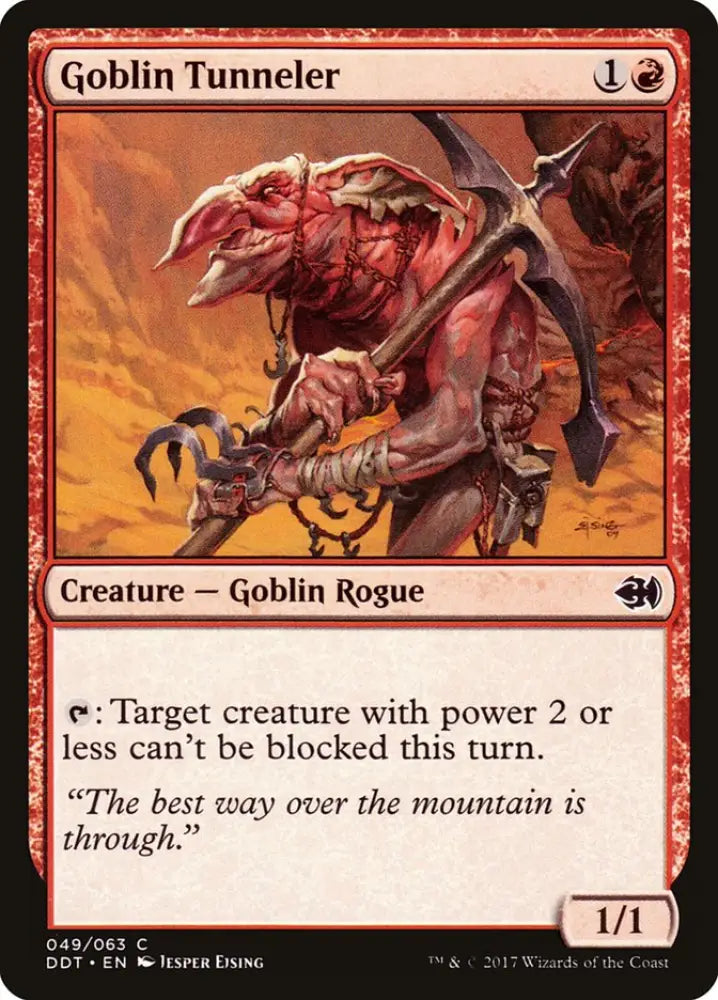 Goblin Tunneler [Duel Decks: Merfolk vs. Goblins] - MTG Single
