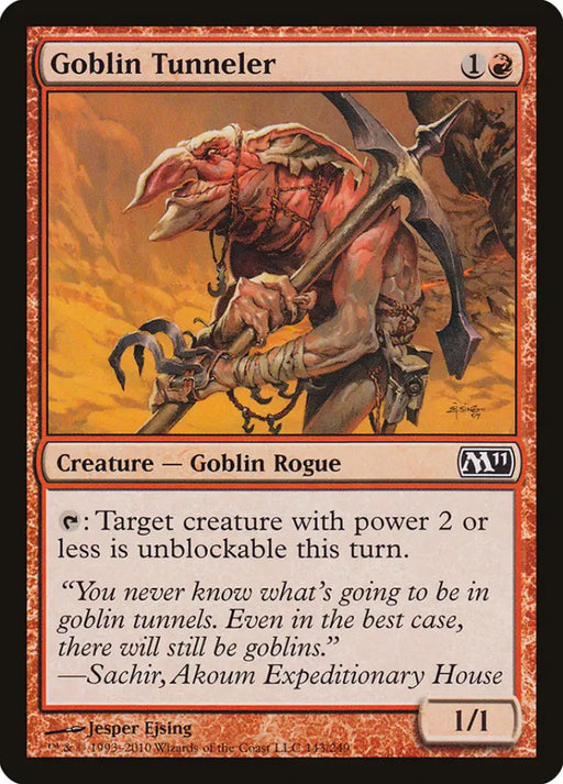Goblin Tunneler [Magic 2011] - MTG Single