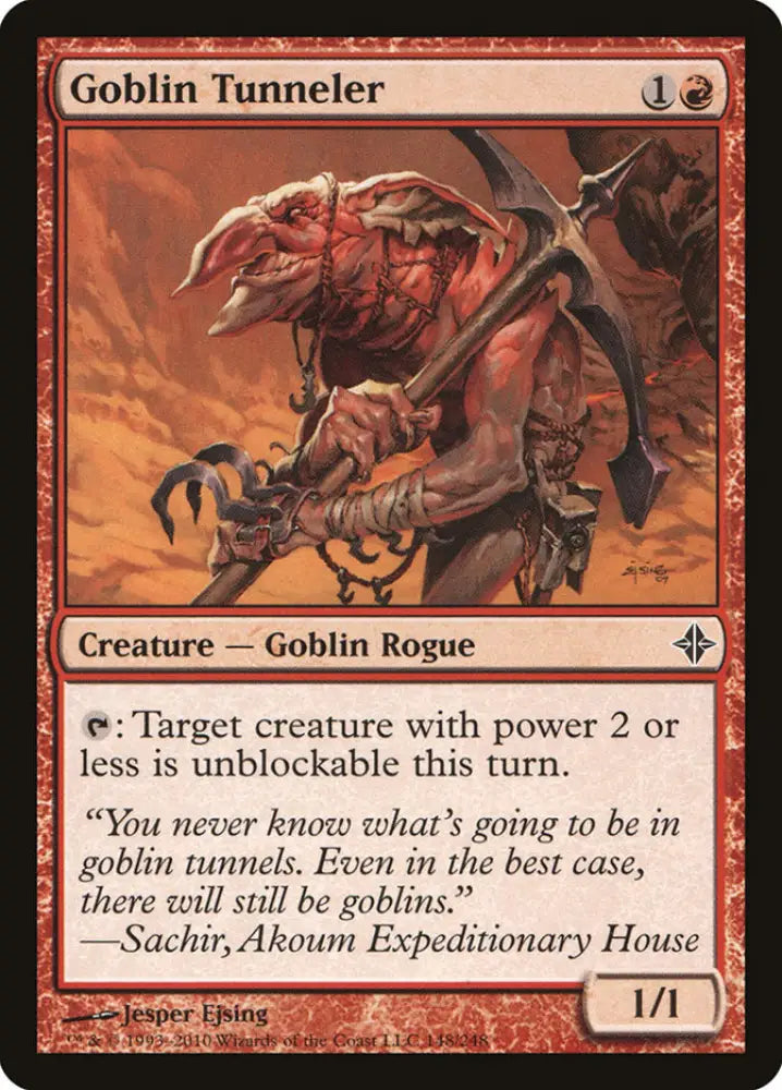 Goblin Tunneler [Rise of the Eldrazi] - MTG Single
