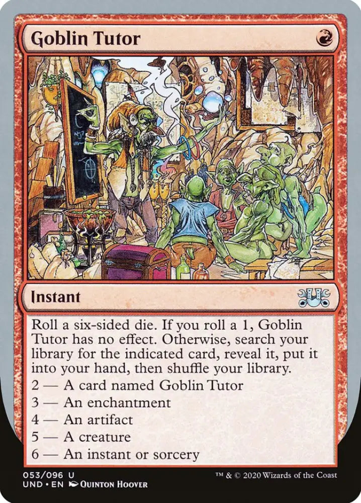 Goblin Tutor [Unsanctioned] - MTG Single