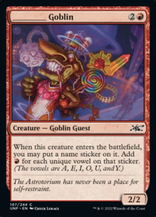 _____ Goblin [Unfinity] - MTG Single